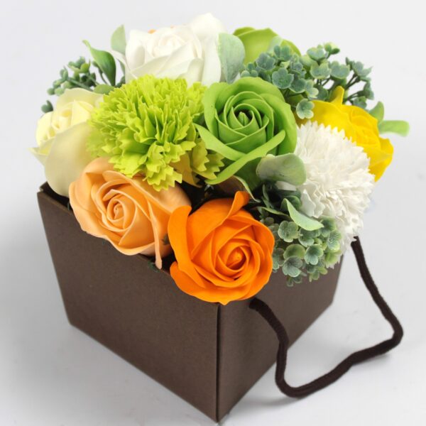 Spring Flowers Soap Flower Bouquet - Image 2