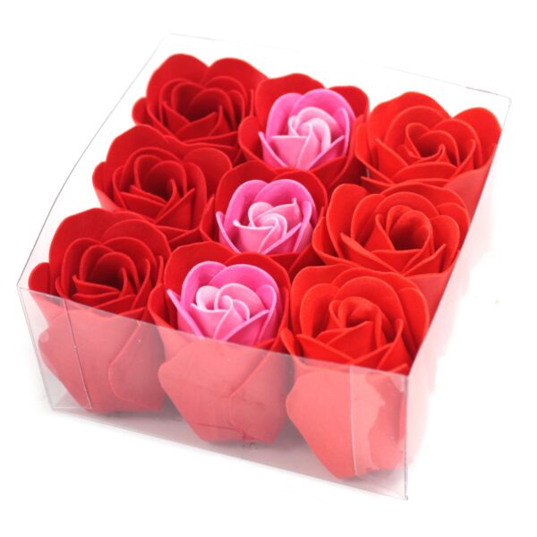 Set of 9 Soap Flowers Gift Boxes - Image 2