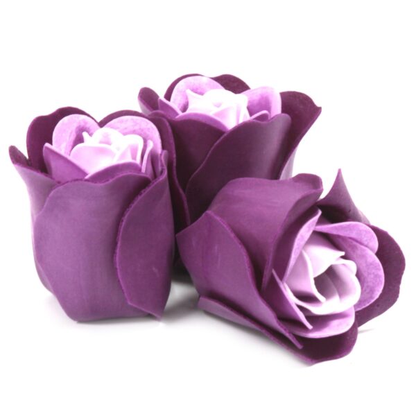 Set of 3 Soap Flower Heart Boxes - Image 2