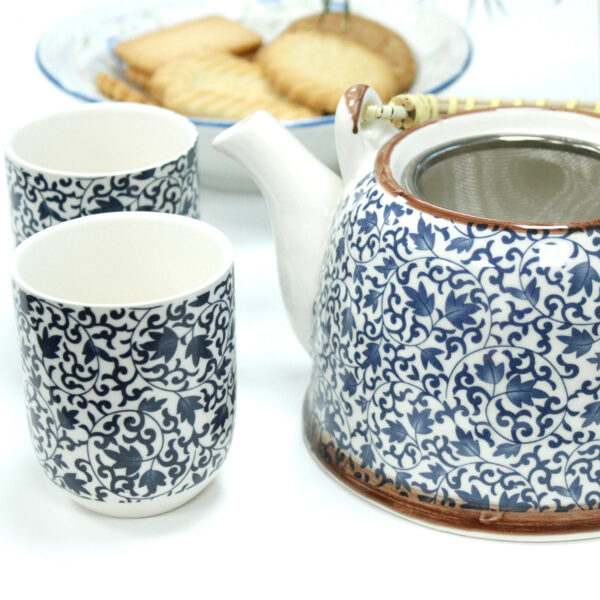 Blue Pattern Teapot Set - Image 7