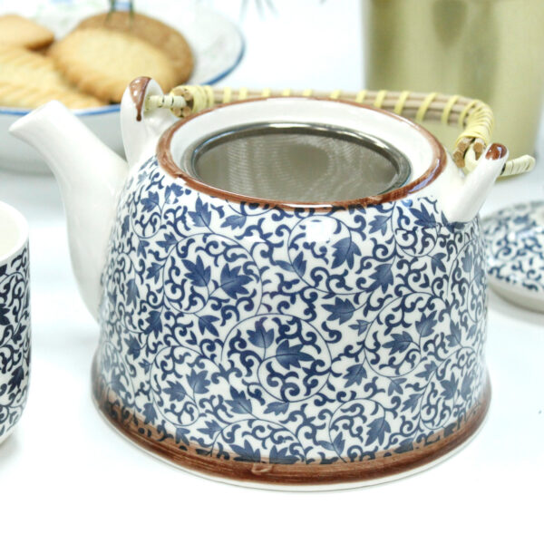 Blue Pattern Teapot Set - Image 2