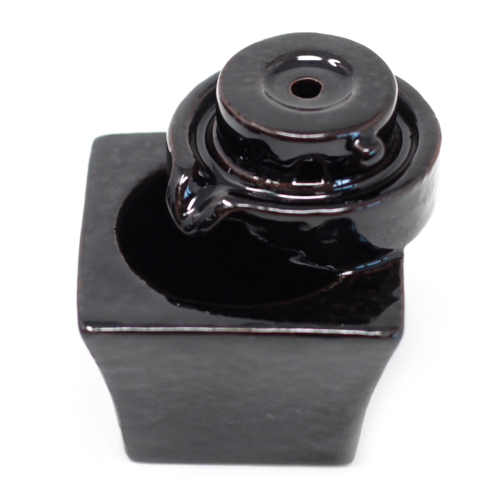 Round to Square Backflow Incense Burner - Image 2