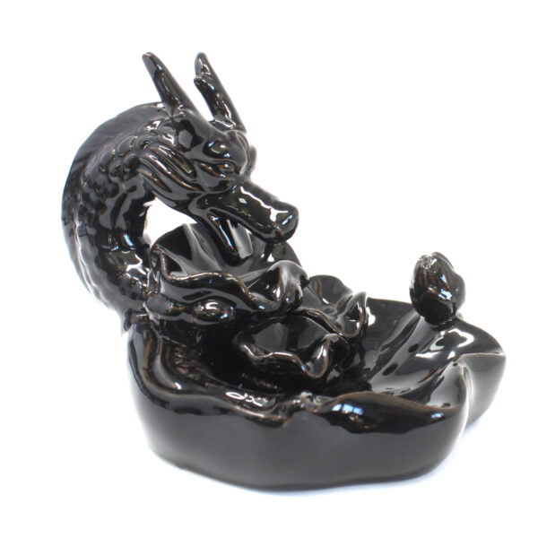 Large Dragon Pool Backflow Incense Burner - Image 3