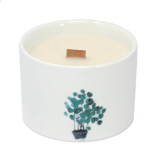 Botanical Wooden Wick Soy Candles - Image 3