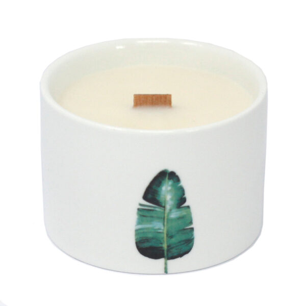 Botanical Wooden Wick Soy Candles - Image 4