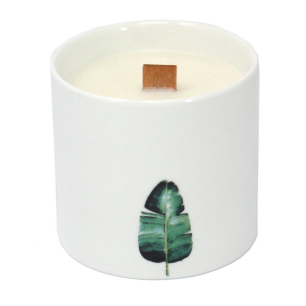 Botanical Wooden Wick Soy Candles - Image 7