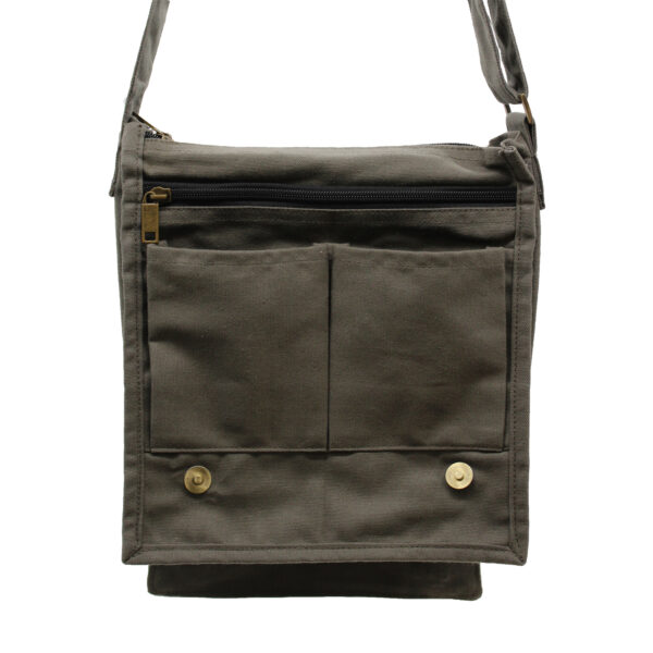 Cotton Canvas Messenger Bags - Image 3