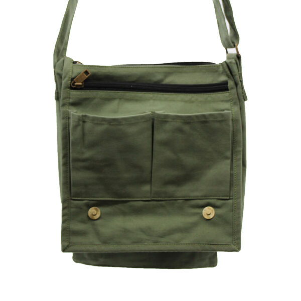 Cotton Canvas Messenger Bags - Image 5