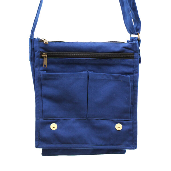 Cotton Canvas Messenger Bags - Image 8