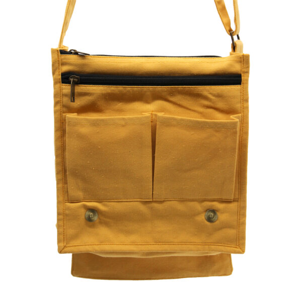 Cotton Canvas Messenger Bags - Image 12