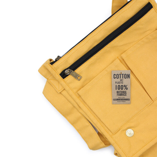 Cotton Canvas Messenger Bags - Image 13