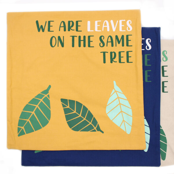 We are Leaves Print Cushion Covers