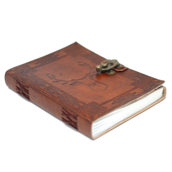 Leather Stag Notebook