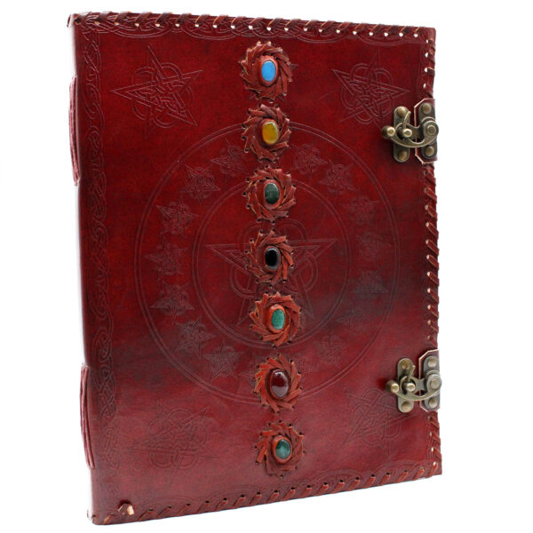 7 Chakras Leather Book - Image 2