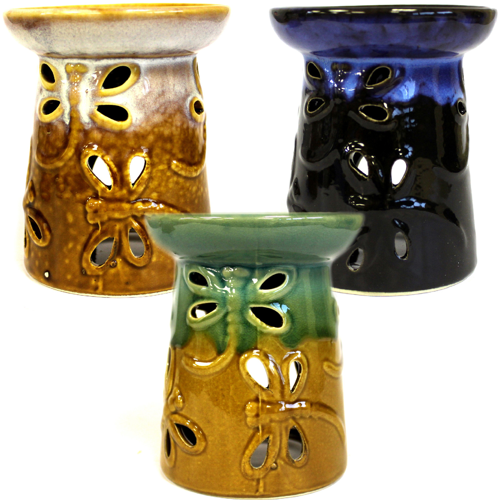 Dragonfly Design Classic Rustic Oil Burners (assorted)
