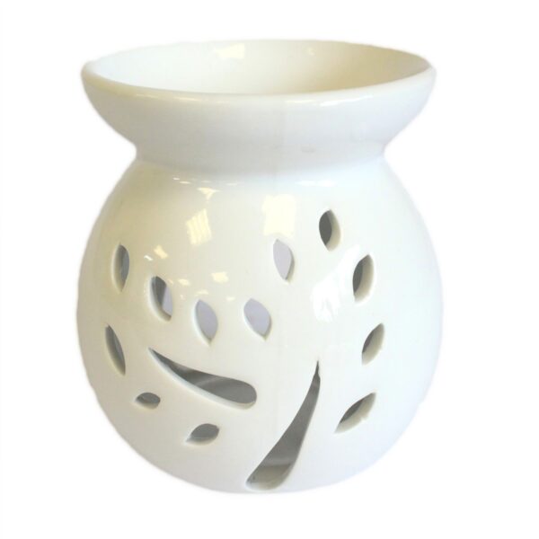 Tree Cut-out White Oil Burners