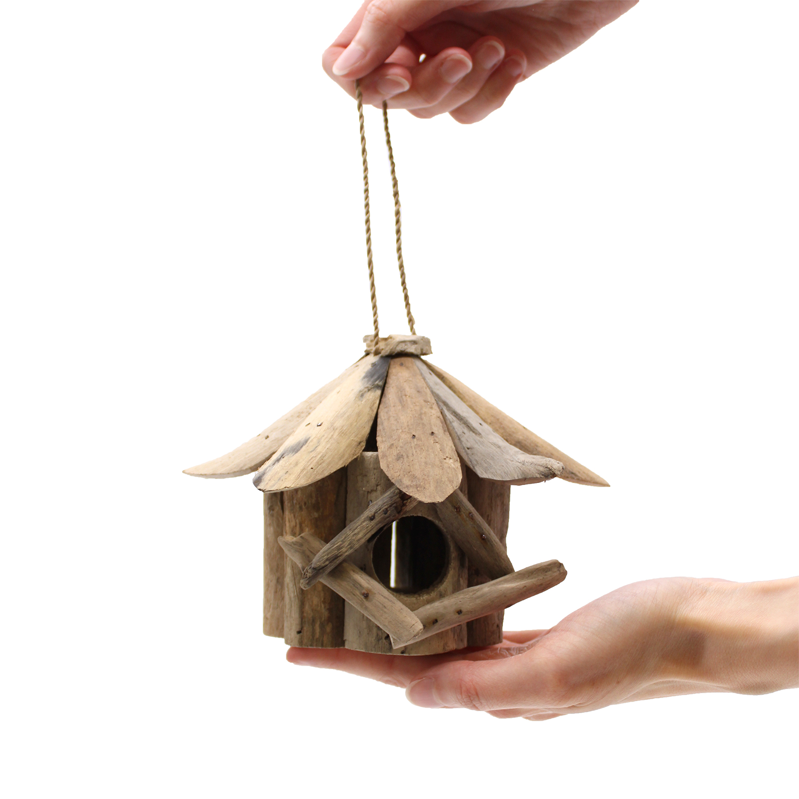Mini Driftwood Bird Box - Image 3