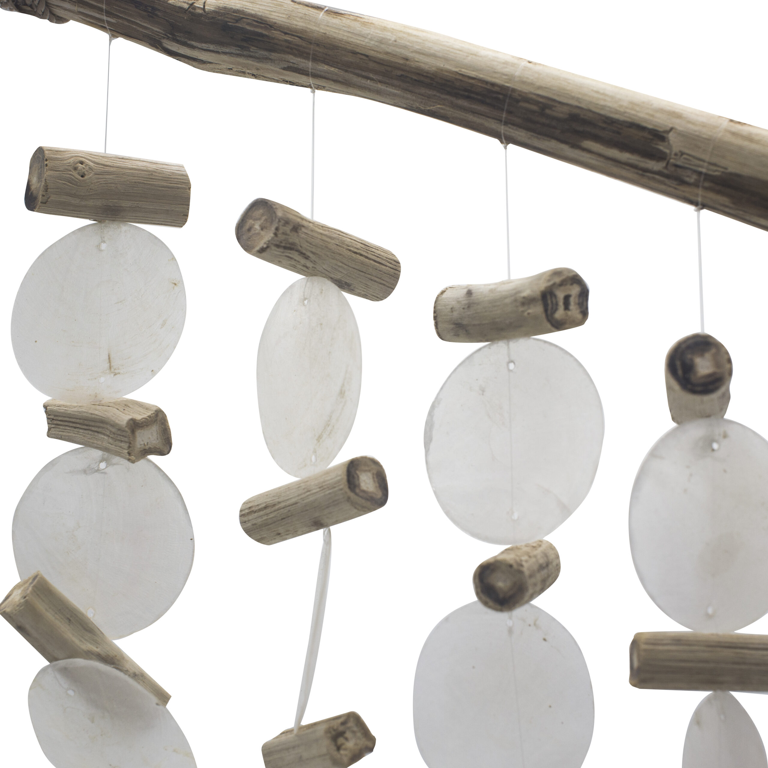 Pearl Effect Driftwood Chime - Image 3