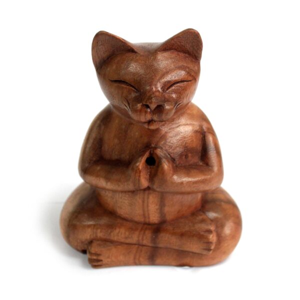 Wooden Carved Incense Burners - Image 2