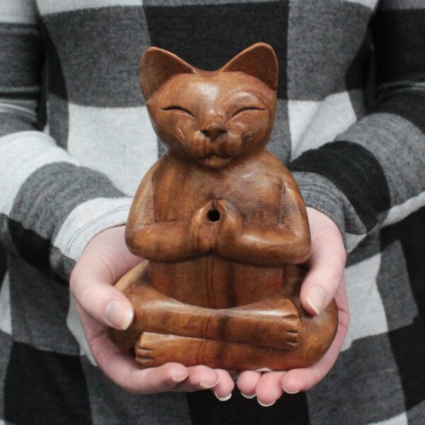 Wooden Carved Incense Burners - Image 3