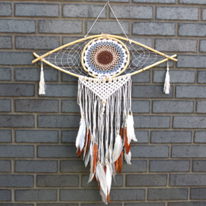 Large Macramé Evil Eye Protection Dream Catchers