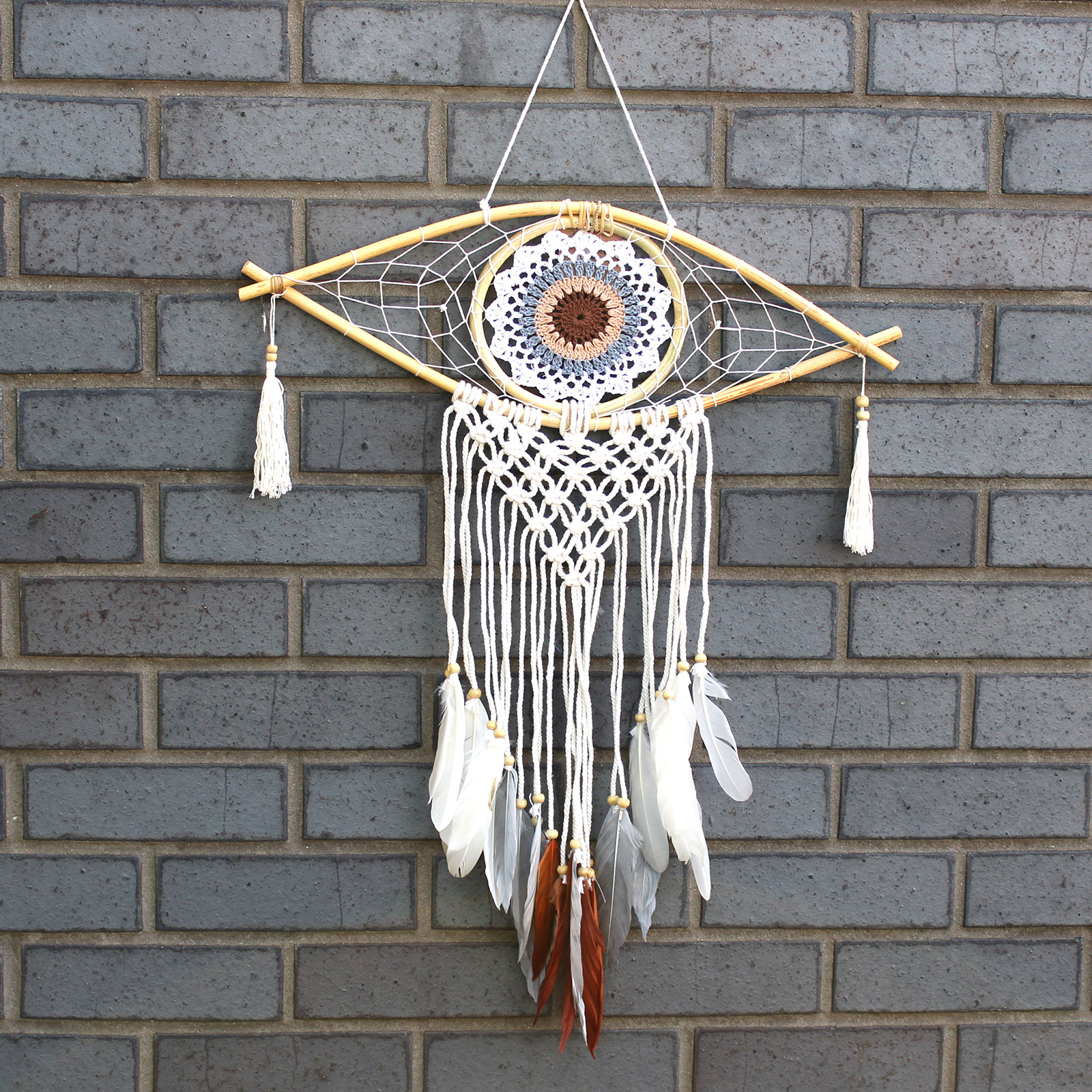 Medium Macramé Evil Protection Dream Catchers - Image 3