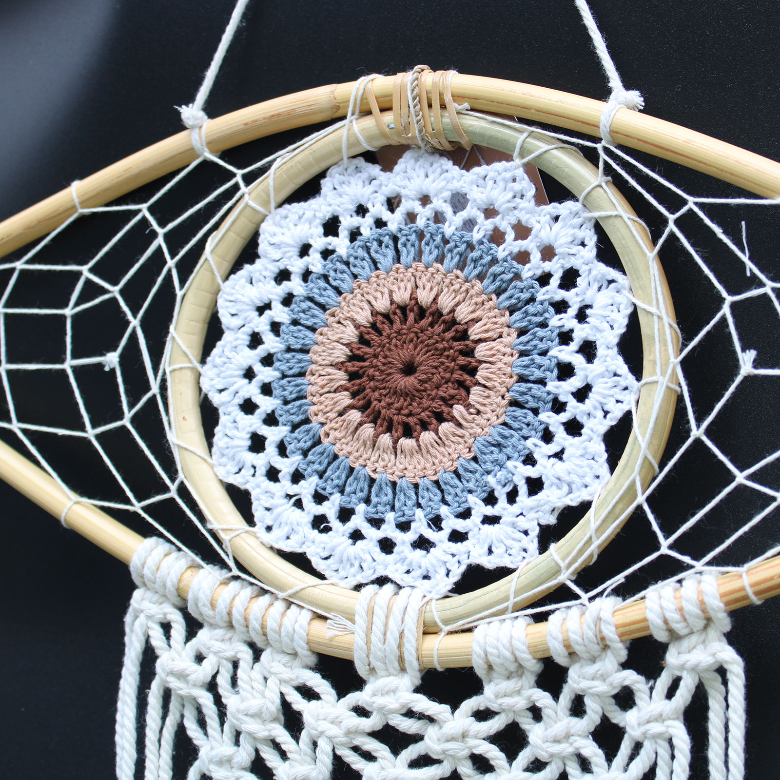 Medium Macramé Evil Protection Dream Catchers - Image 4