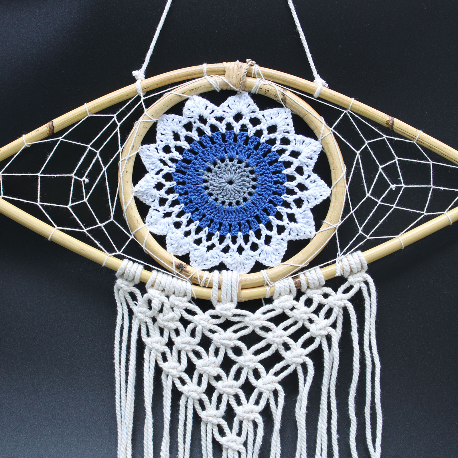 Medium Macramé Evil Protection Dream Catchers - Image 2