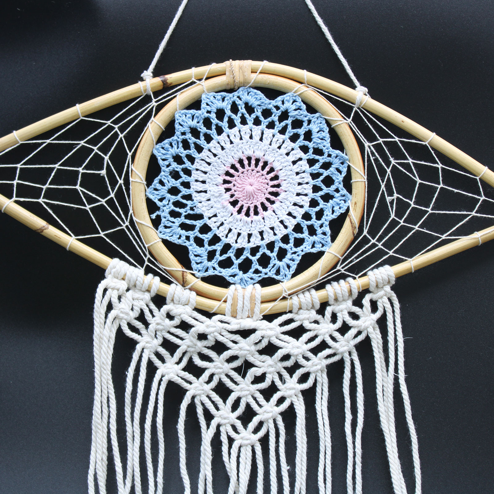 Medium Macramé Evil Protection Dream Catchers - Image 6
