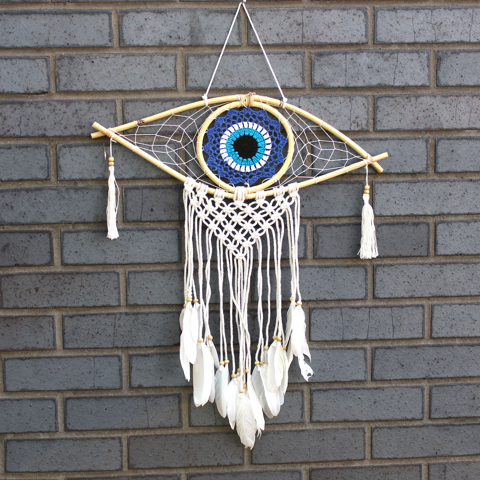 Medium Macramé Evil Protection Dream Catchers - Image 7