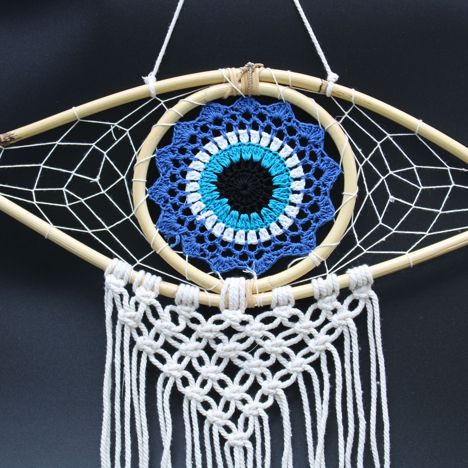 Medium Macramé Evil Protection Dream Catchers - Image 8