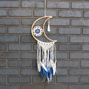Macramé Moon Protection Dream Catcher