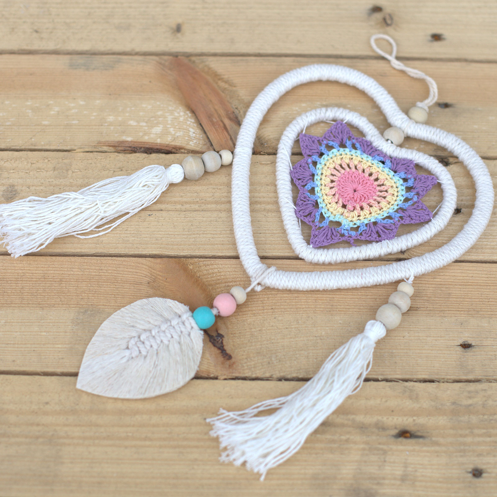 Medium Multi Heart in Heart Dream Catcher - Image 3