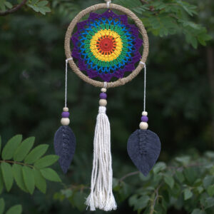 Medium Rainbow Elemental Spirits Dream Catcher