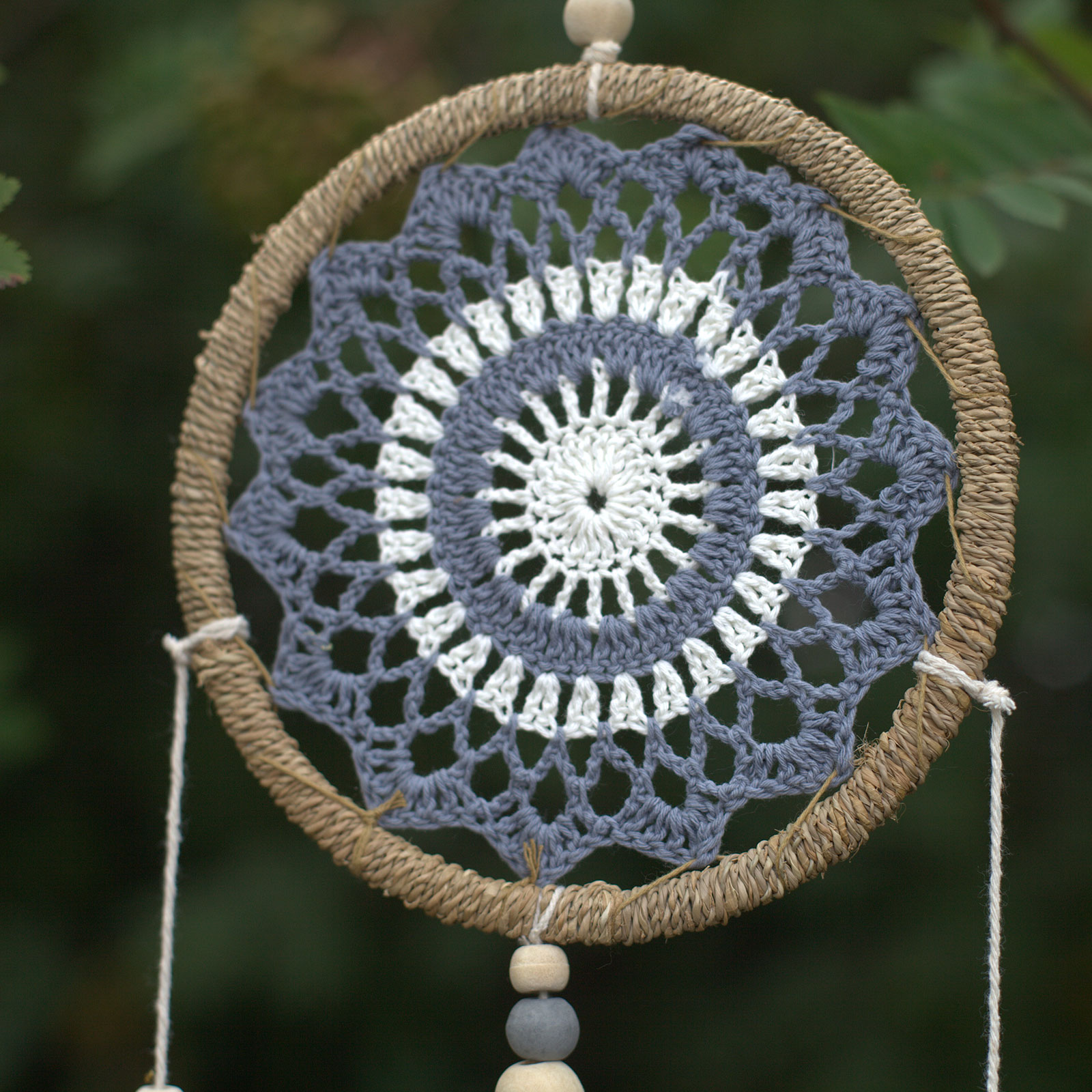 Medium Grey Elemental Spirits Dream Catcher - Image 4