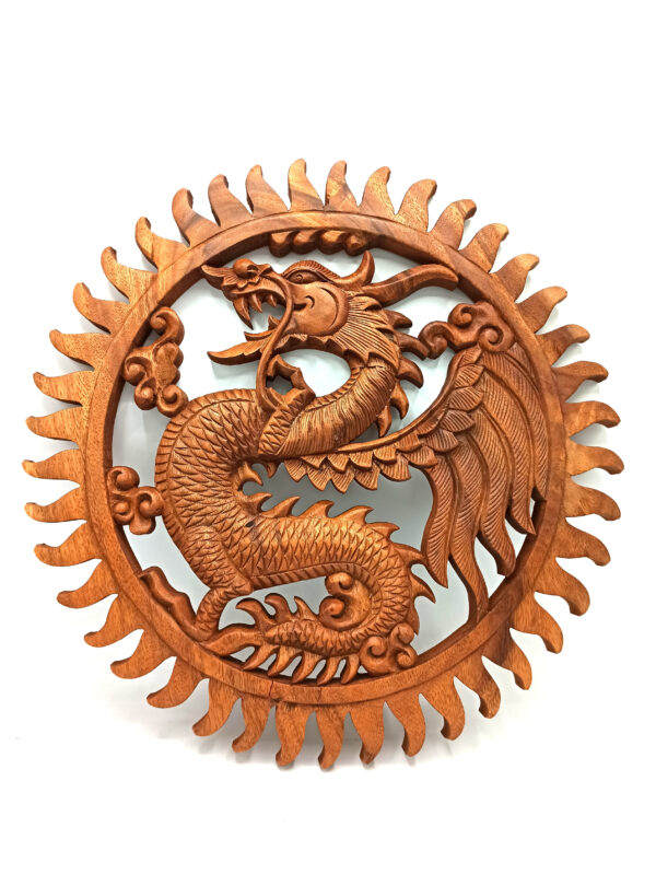 Dragon Wooden Panel