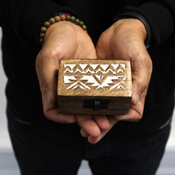 White Washed Wooden Boxes - Image 5