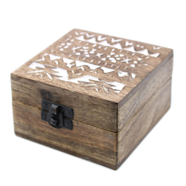 White Washed Wooden Boxes - Image 6