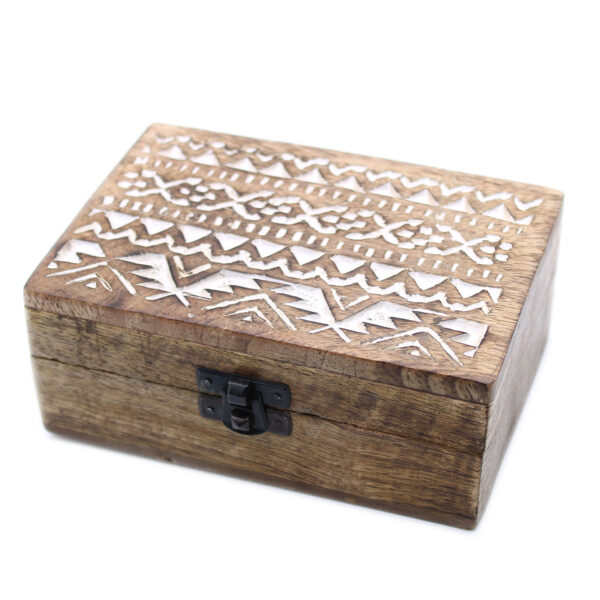 White Washed Wooden Boxes - Image 9