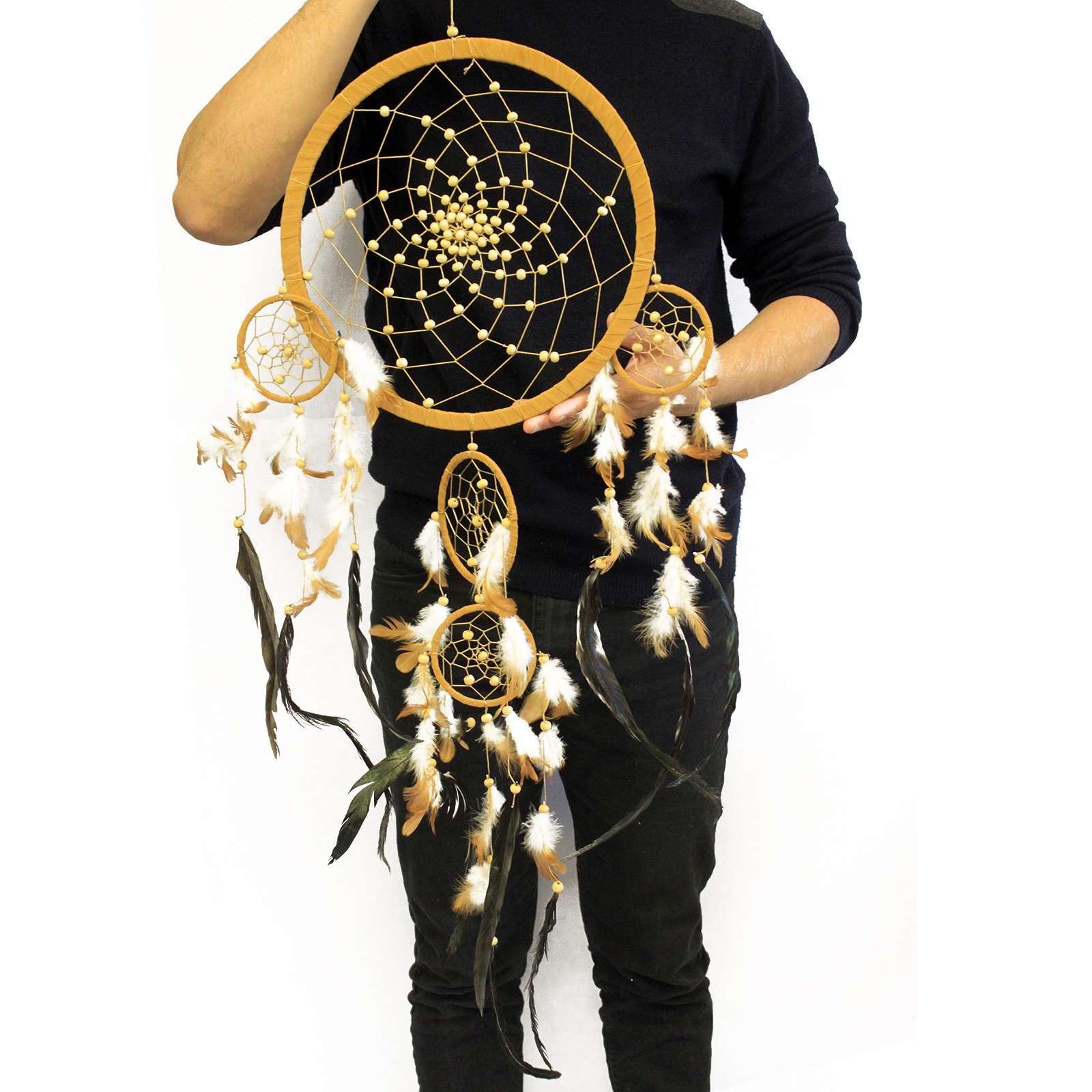Extra Large Round Bali Dream Catcher - Image 5