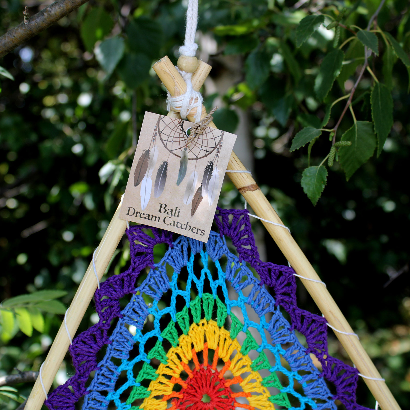 Multi Pyramid Bali Dream Catchers - Image 3