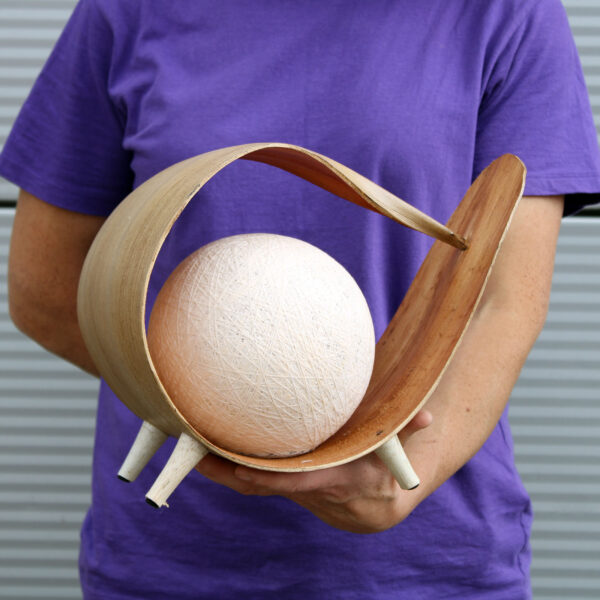 Natural Loop Coconut Lamp - Image 3