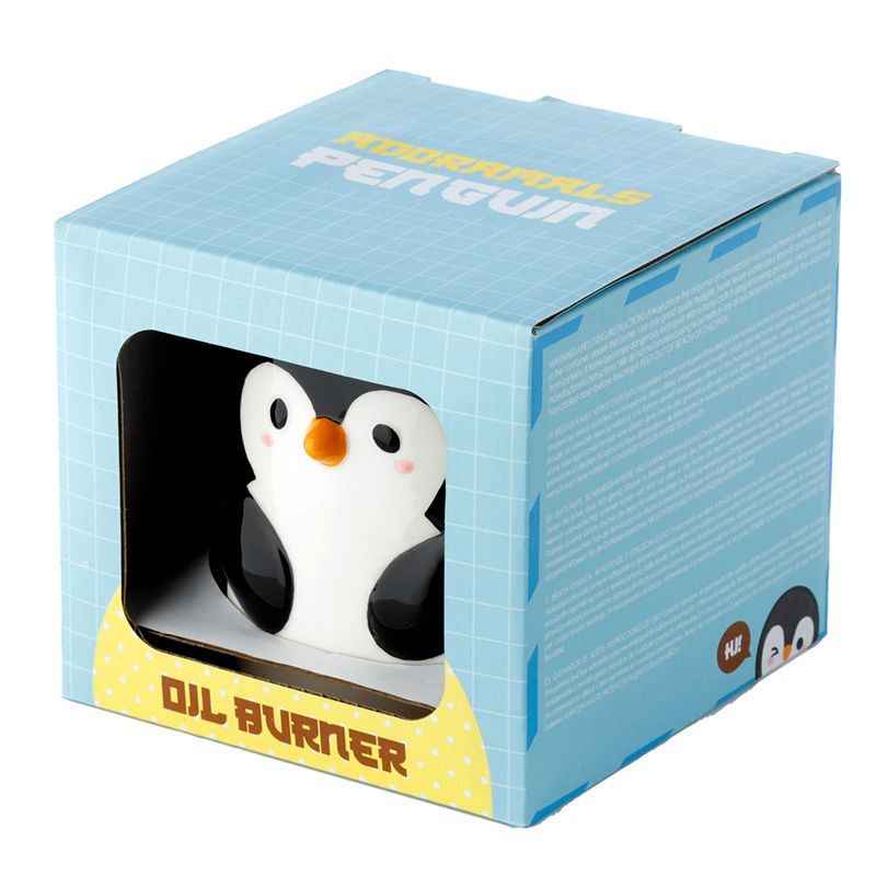 Penguin Shaped Ceramic Oil Burner - Image 5