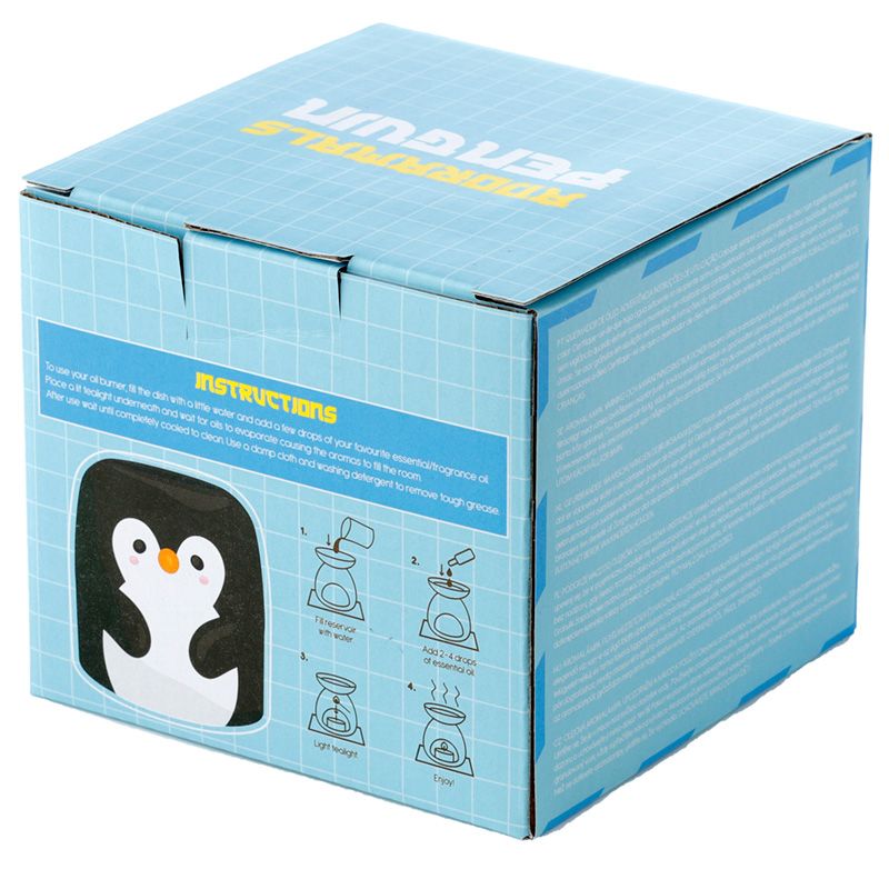 Penguin Shaped Ceramic Oil Burner - Image 6