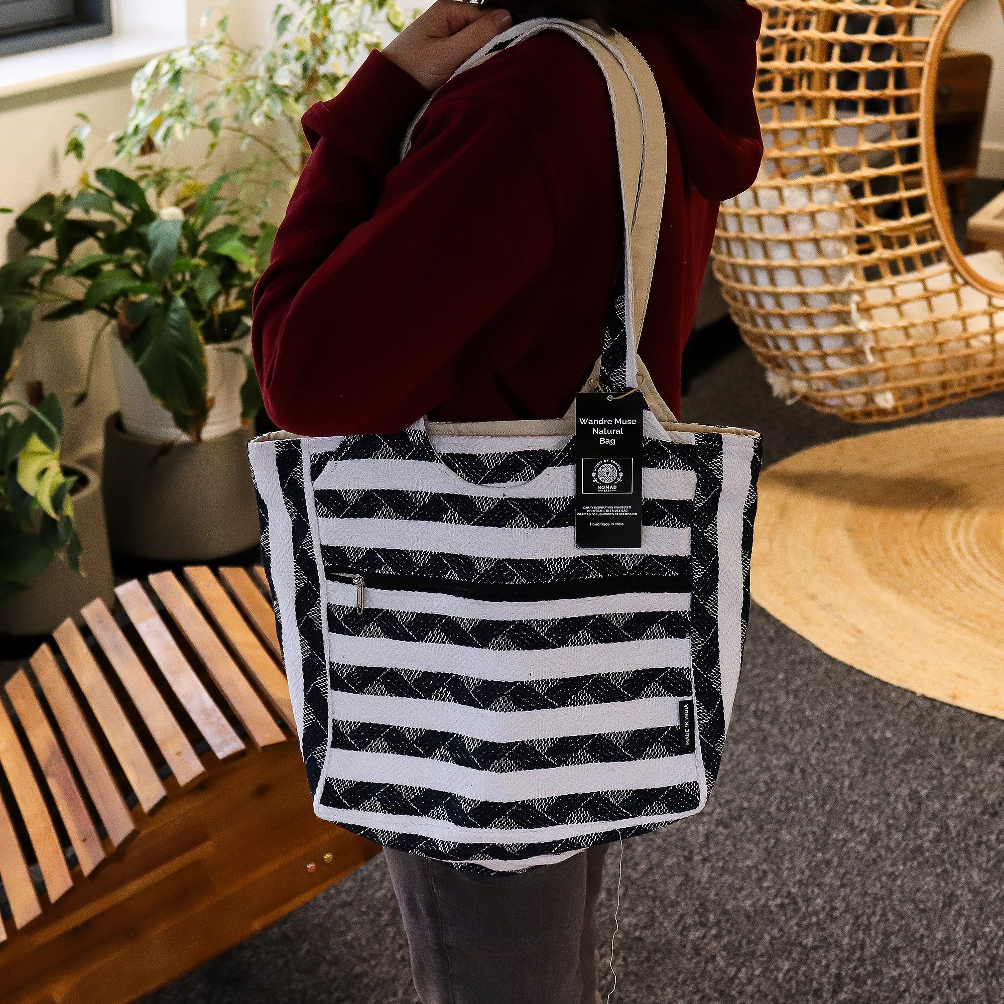 Jacquard Natural Bags - Atlas Nomad - Wander Muse Bag - Image 4