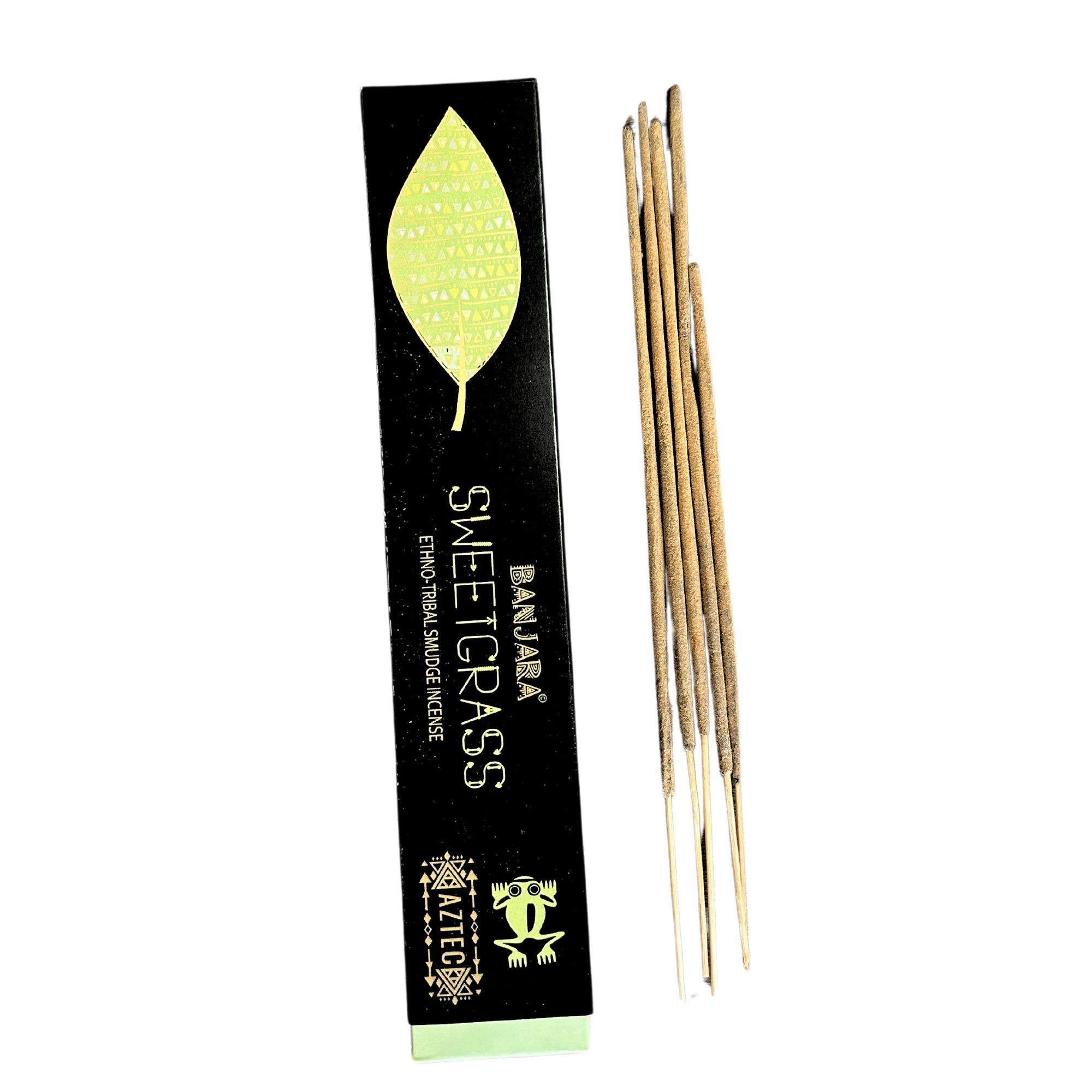 Banjara Tribal Smudge Incense - Sweetgrass - Image 2