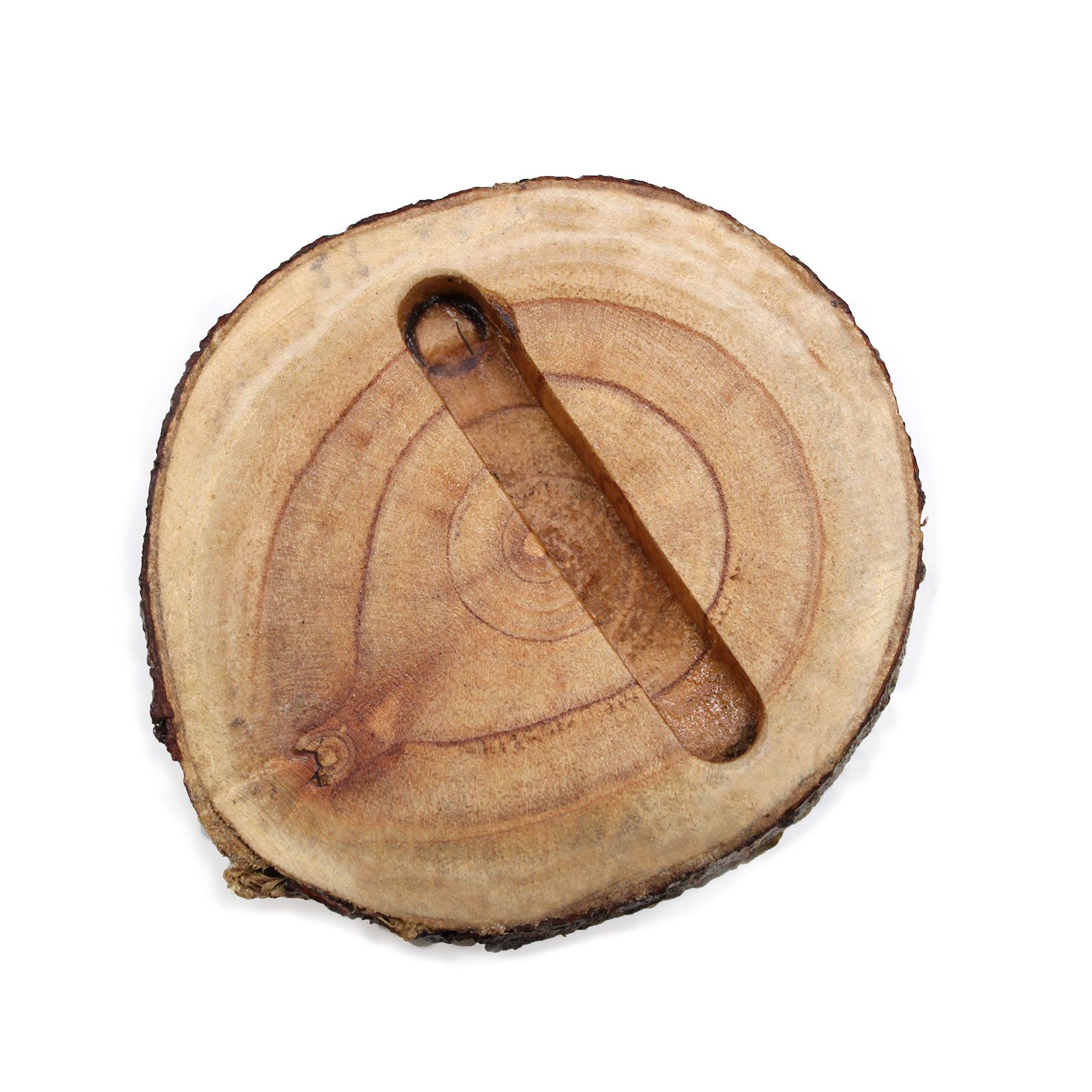 Small Log Phone Holder (slot) - Natural - Image 2