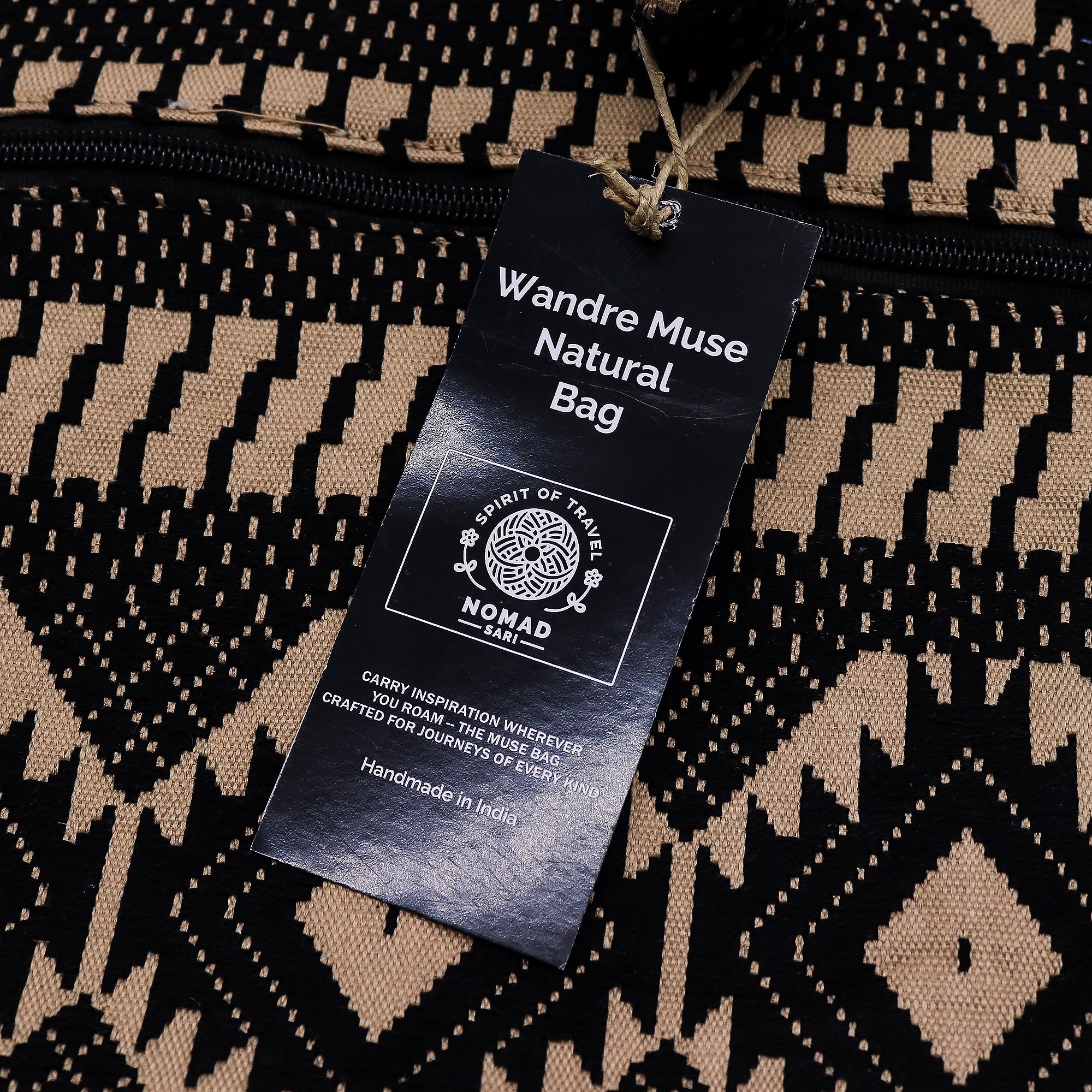 Jacquard Natural Bags - Desert Loom - Wander Muse Bag - Image 2