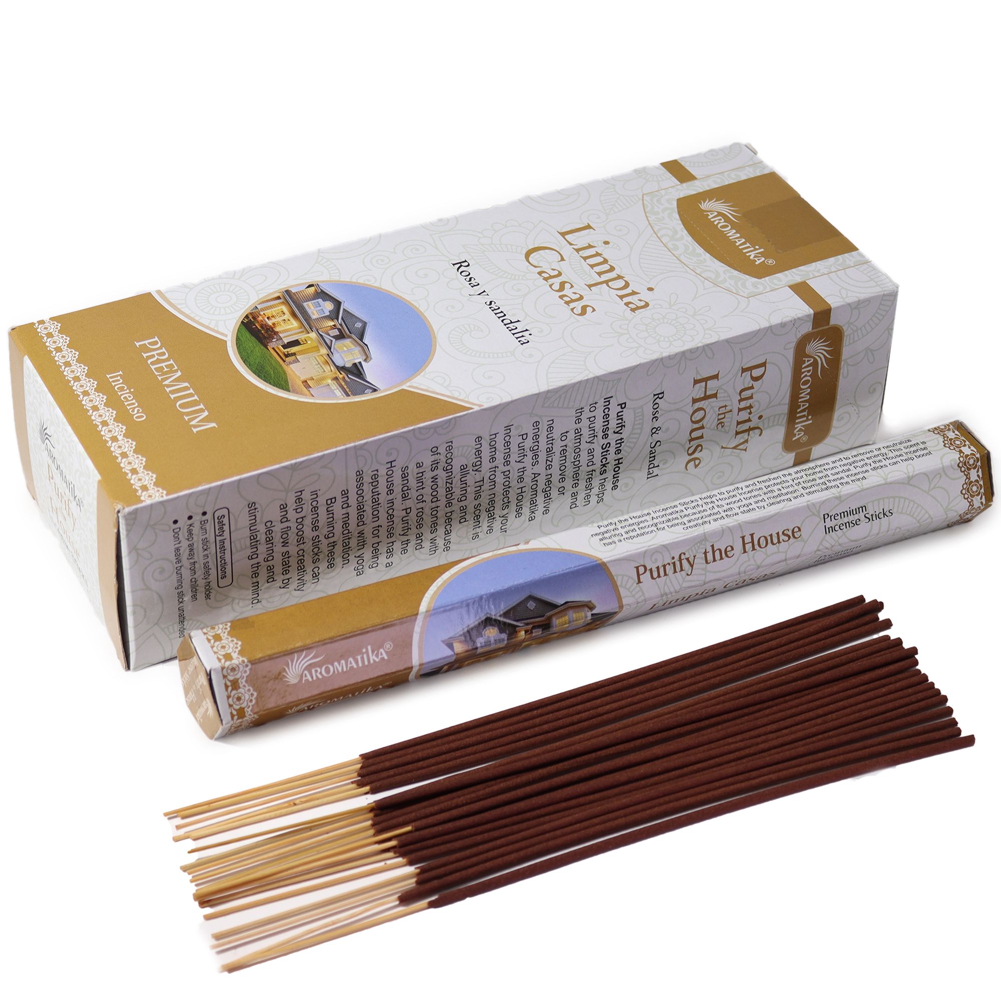 Aromatika Charcoal Free Hex Incense - Purify the House - Image 2