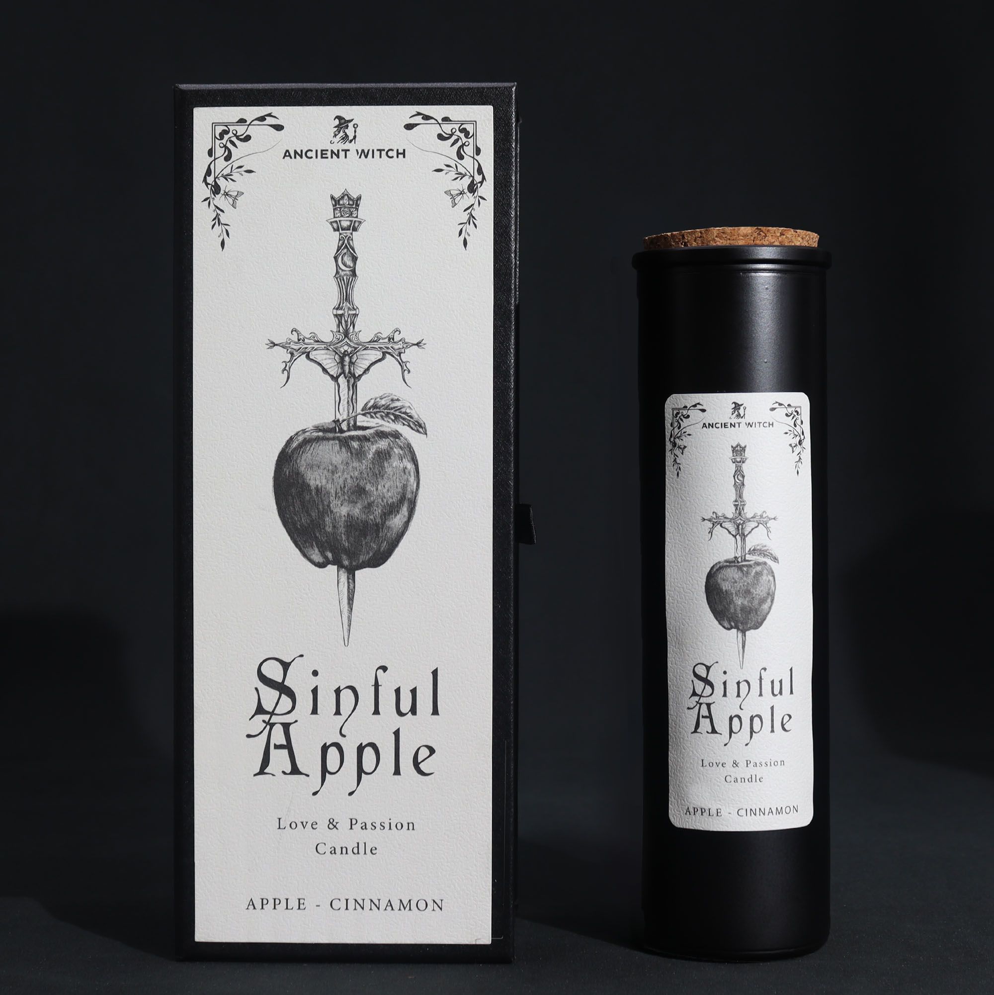 Ancient Witch Ritual Candles - Sinful Apple - Image 2